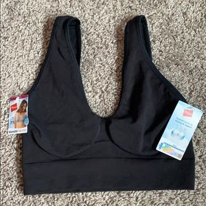Hanes cozy bra